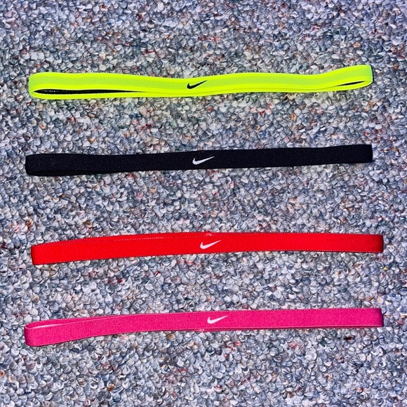 Nike Accessories Thin Nike Headbands 4 Pack Poshmark